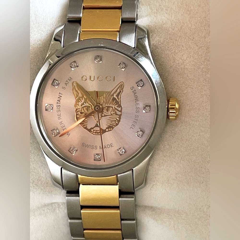 GUCCI 
SERIES G-Timeless MODEL SV&CAT YA1265016 ladies Watch